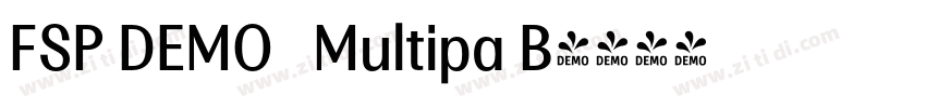 FSP DEMO   Multipa B字体转换